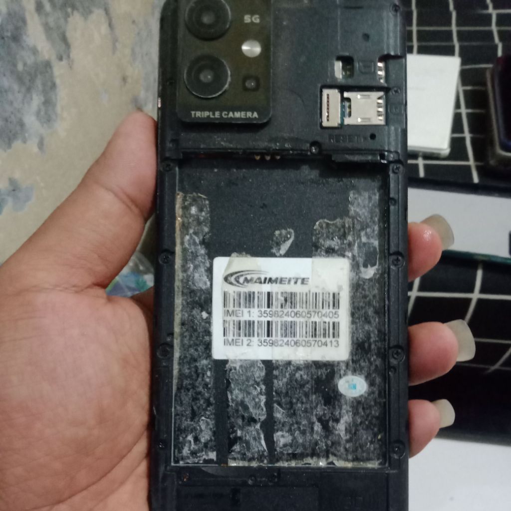 mesin hp maimeite g tau tipe normal garansi