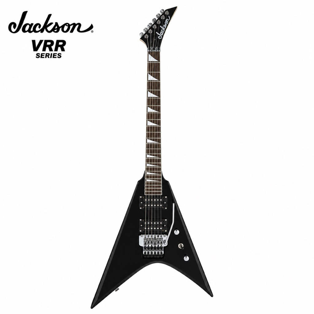 Gitar Elektrik Updown Jackson Flying V Limited Black Series