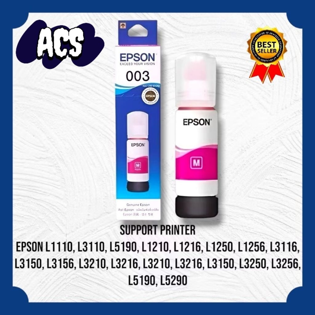 Tinta Epson 003 Tinta Epson L3110/L3150/L3110/L3150/L1110