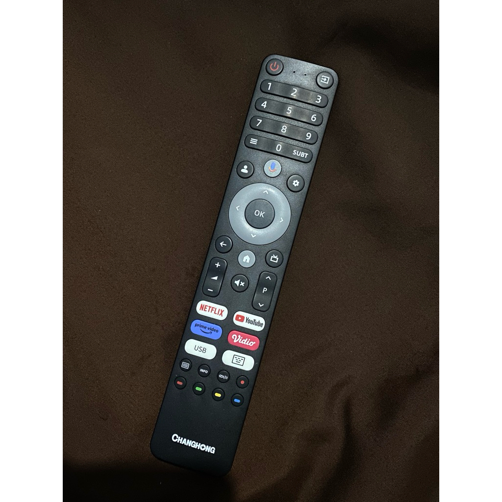 Remote TV Changhong