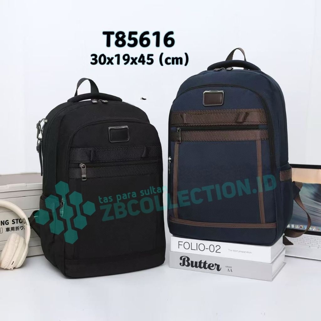 Ransel Tas Santai Tas Kerja Backpack Tas Laptop Nylon Import