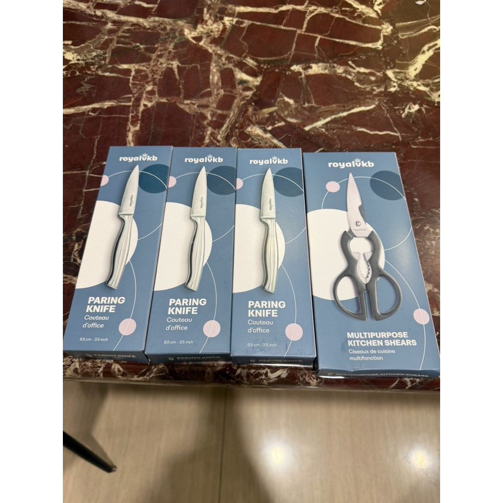 PISAU ROYAL VKB SERBAGUNA / ROYAL VKB PARING KNIFE / PISAU DAN GUNTING STAINLESS DAPUR / GUNTING DAP