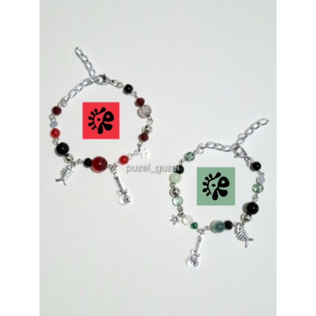 CORTIS REDRED/GREENGREEN Bracelet | Cortis Bracelet | gelang kpop