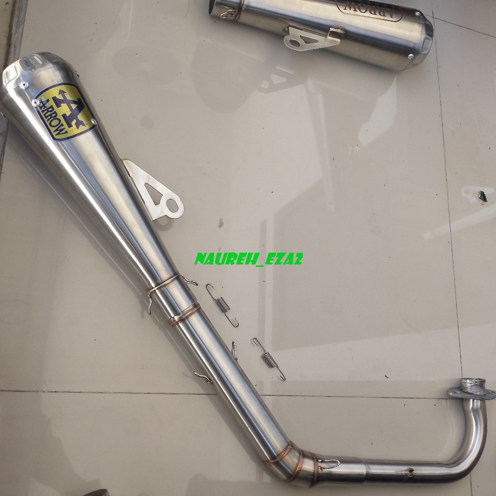 Knalpot Arrow racing inlet 38 Motor Vario 110 / Vario 125 / Vario150