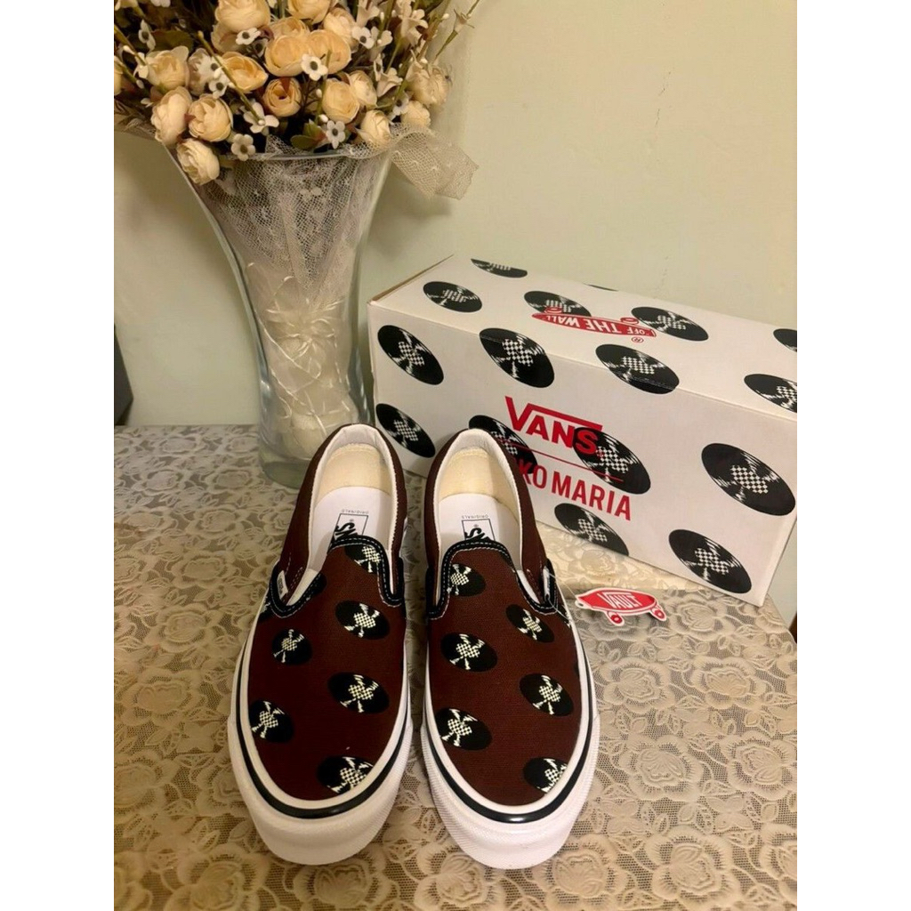 Vans Vault Slip On OG x Wacko Maria ‘brown records’ BNIB