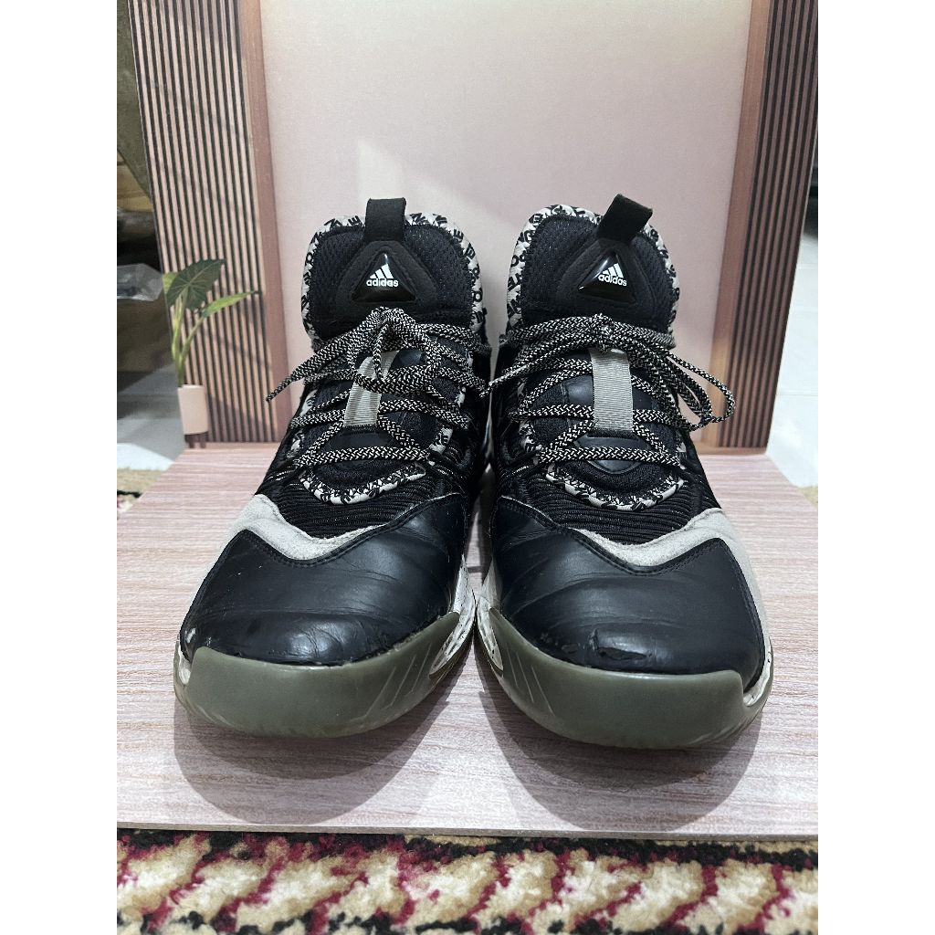 Adidas Pro Boost Low Original (SECOND - Sepatu Basket - Barang Bekas Original Warna Hitam)