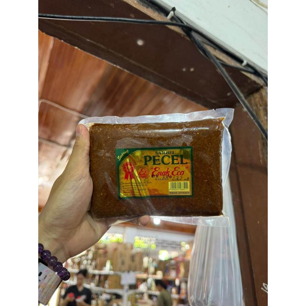 Bumbu Pecel Sedang Enak Eco / Pecel Sauce Enak Eco - 500 Gram