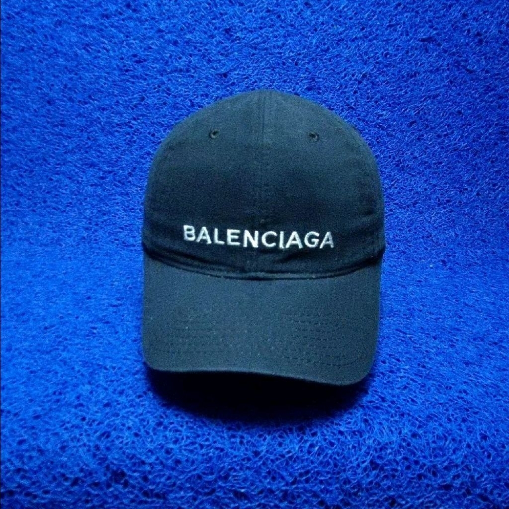 topi bal en casual hitam adjustable