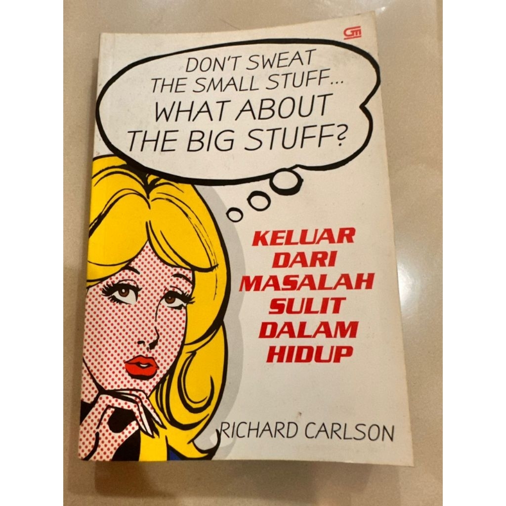 BUKU  DONT SWEAT THE SMALL STIFF BY RICHARD CARLSON