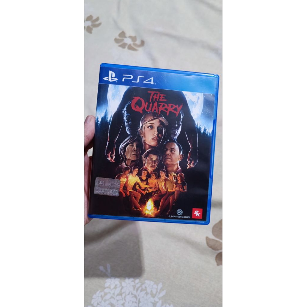 BD PS4 The Quarry Original (game horror rare)