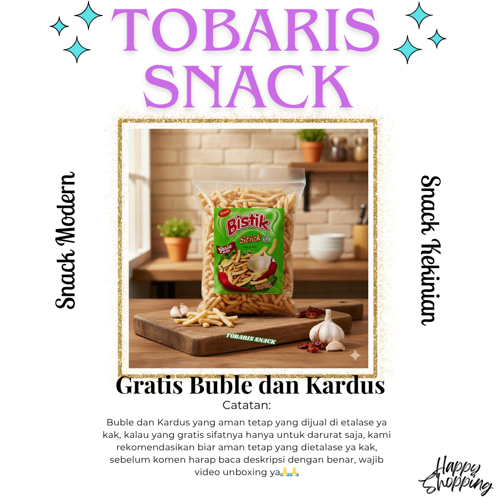SNACK KILOAN BISTIK STICK KEMASAN BARU JAJANAN JADUL