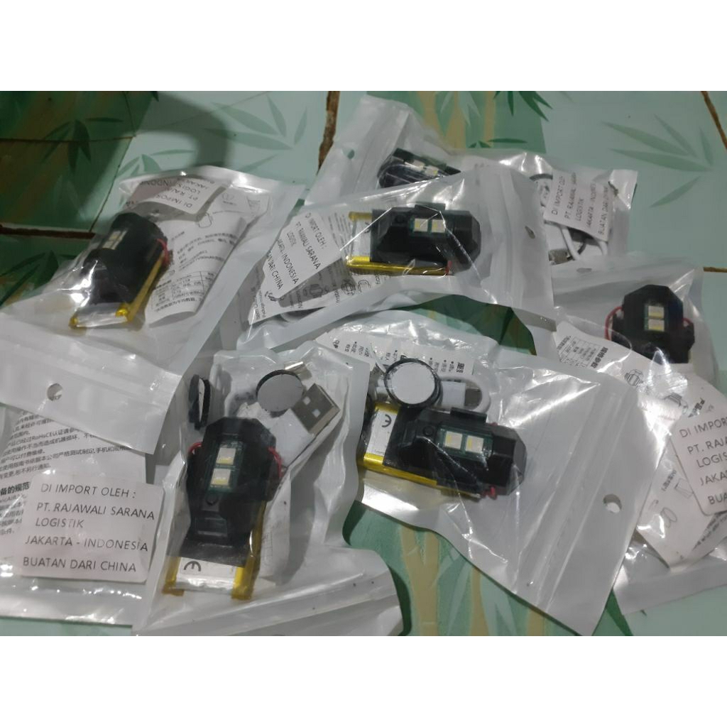 Led Pesawat 7 Warna Modif Baterai