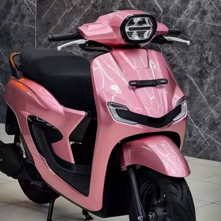 CAT PU PINK ROSE CAT MOTOR CAT MOBIL
