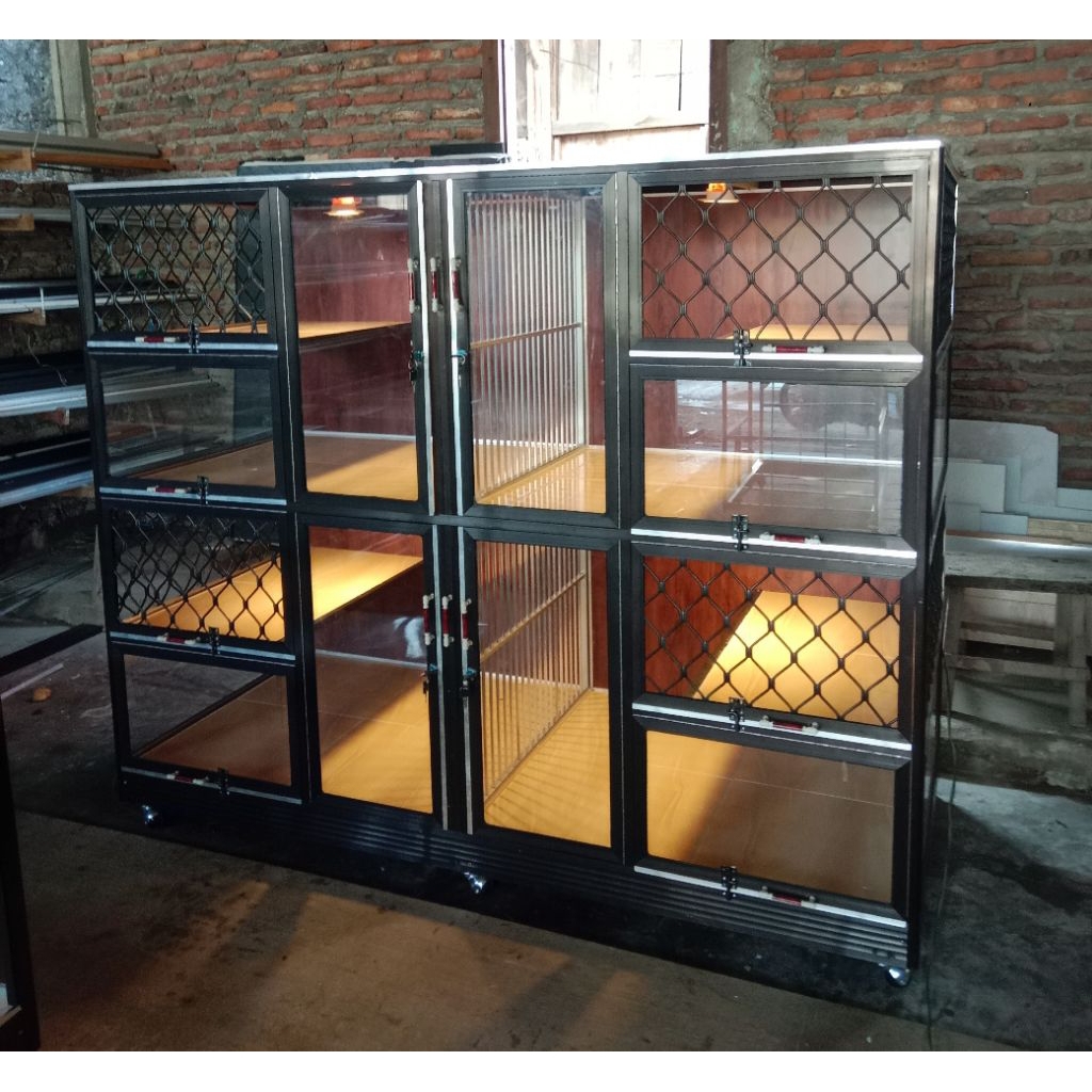 kandang kucing 4 kamar