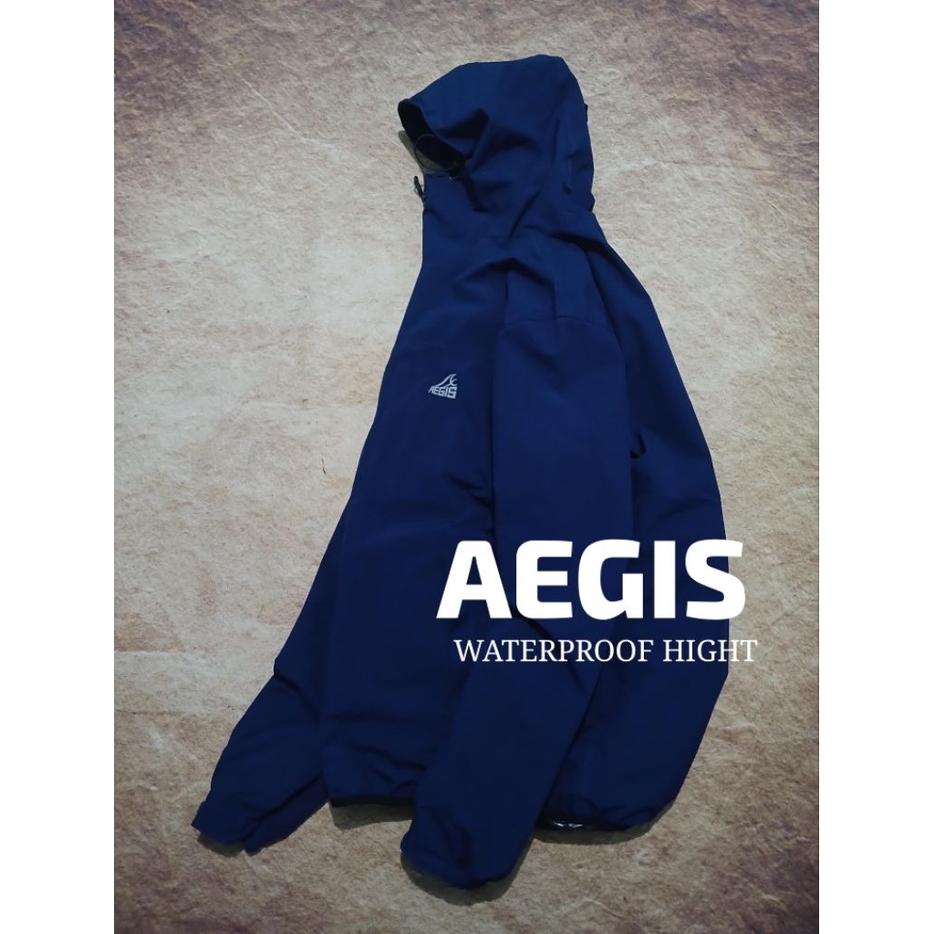 Jaket outdoor AEGIS bloctech waterproof bekas pakai