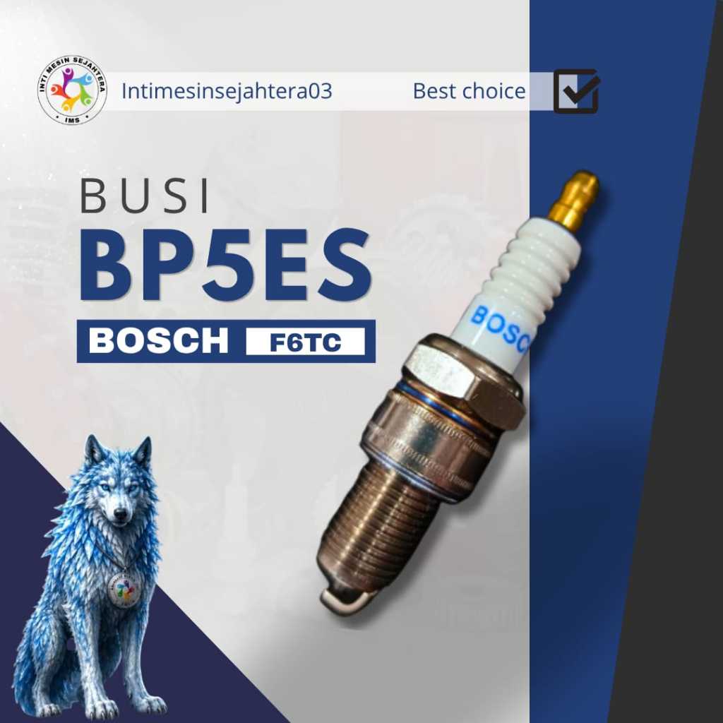 BUSI BP5ES/W8DC/F6TC BOSCH ASLI BUSI BOSCH ORIGINAL KUALITAS TERBAIK