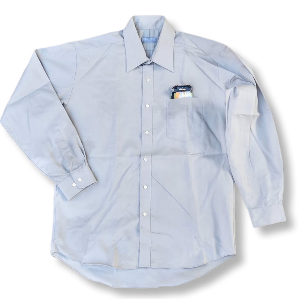 PLAYBOY POCKET LONG SHIRT | KEMEJA | MNZA 2