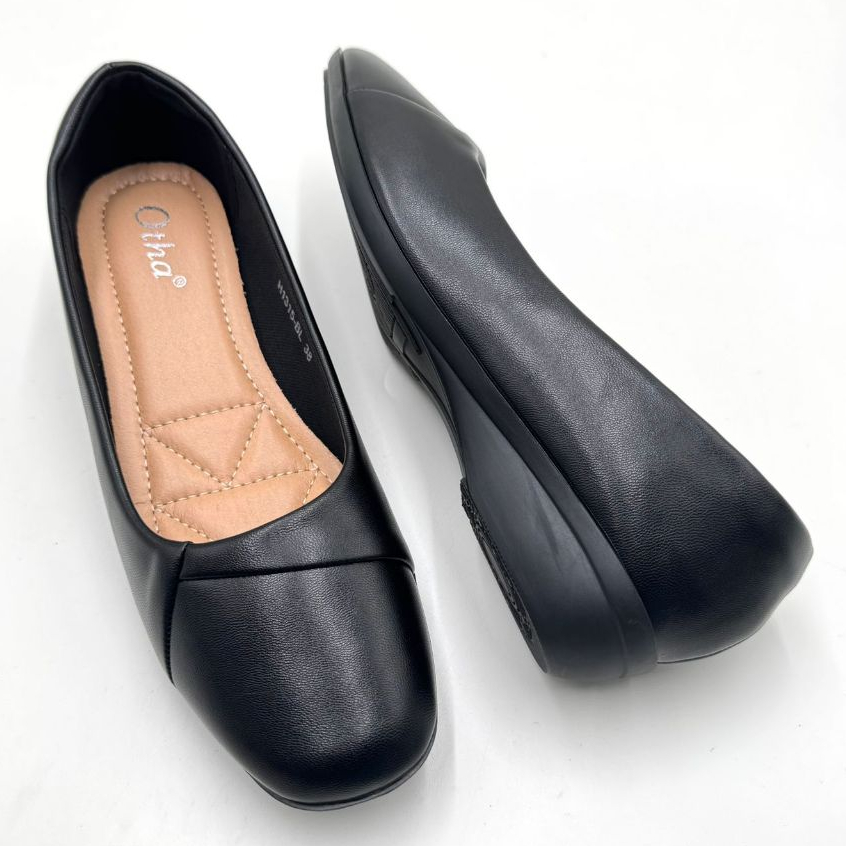 Otha Shoes H1315 OFS - Sepatu Pantofel Wanita Tinggi Hak 3CM