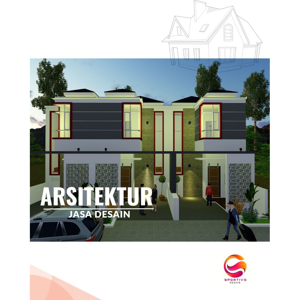 JASA DESAIN 3D ARSITEKTUR RUMAH