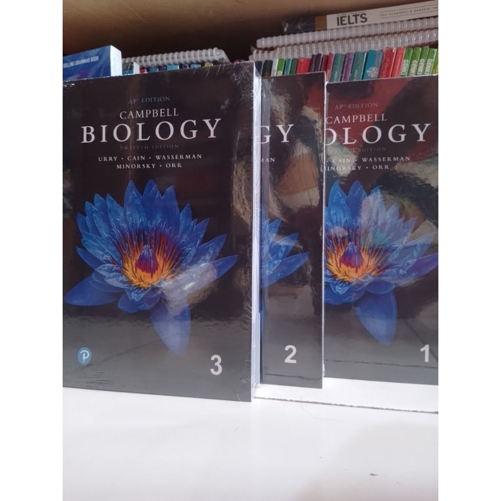 Paket fullset Buku campbell biology 12 th edition
