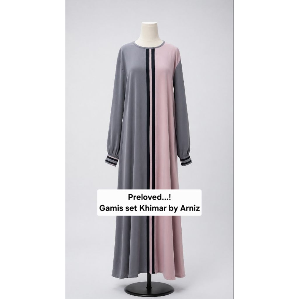 Preloved.. Gamis set Khimar by Arniz
