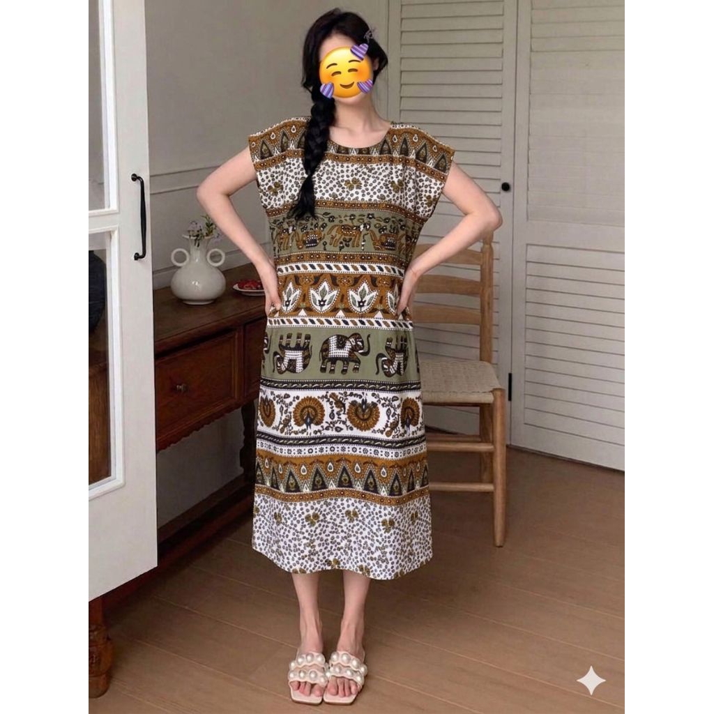 Daster Midi Rayon Daster Nyaman Daster NON BUSUI Home Wear