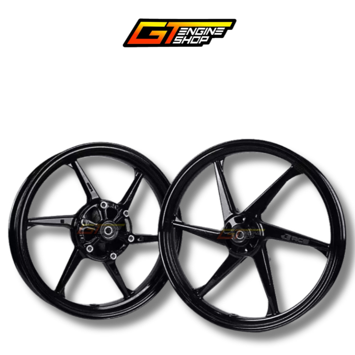 VELG RCB SP500 VELG RCB NINJA RR KRR 150 215/300 RING 17 DISK 6 LUBANG HITAM BLACK BRONZE SP 500