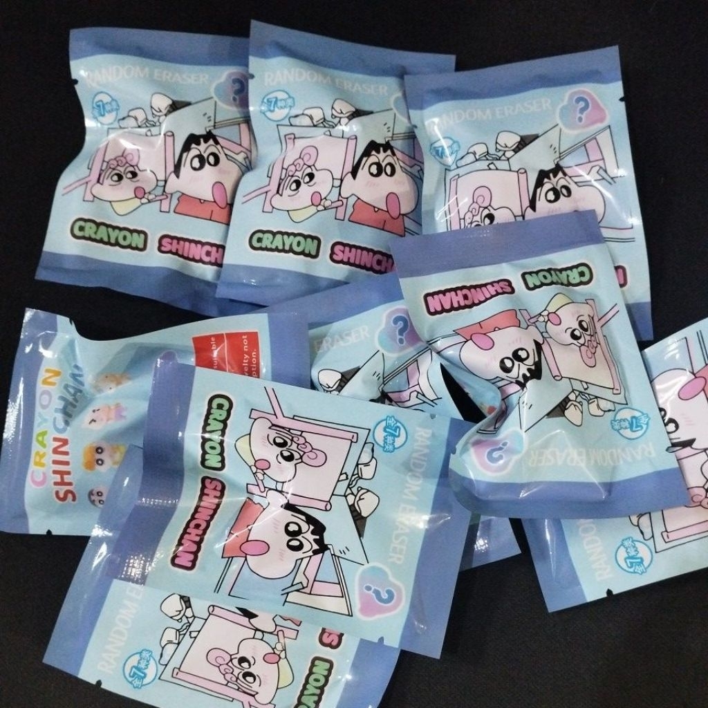 blind box penghapus shinchan