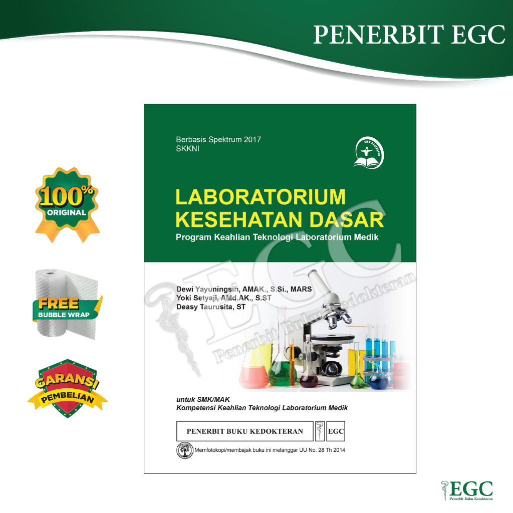 EGC Laboratorium Kesehatan Dasar Program Keahlian Teknologi Lab. Medik