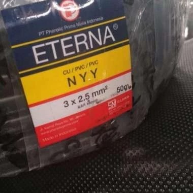 Kabel ETERNA NYY 3x2.5 @50Meter/ @100Meter