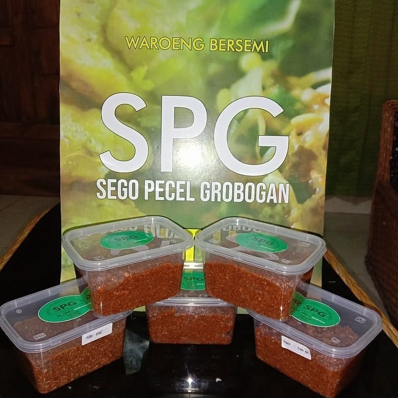 Sambel/bumbu Pecel Grobogan Level Pedas 500gr