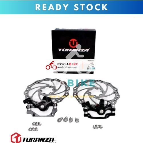 Paket Rem Cakram DIscbrake Kaliper Rem Cakram Set Depan Belakang Sepeda MTB,MINION,Lipat,Roadbike