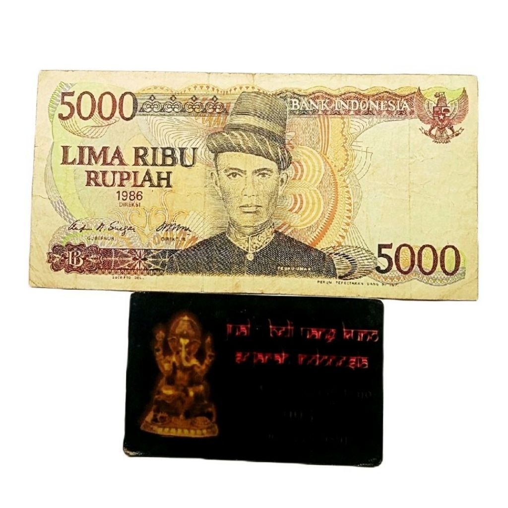 UANG 5000 RUPIAH 1986