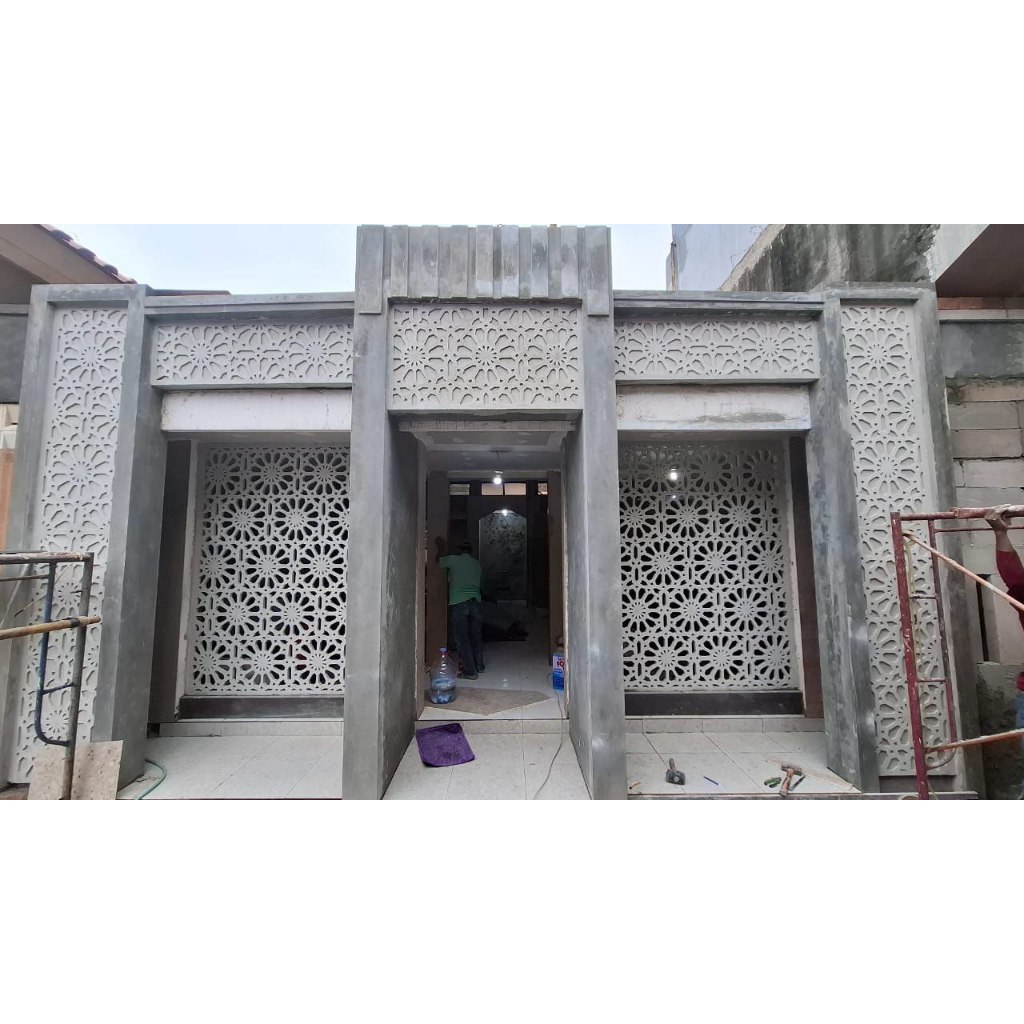 DINDING ORNAMEN GRC PREMIUM DI PENJARINGAN JAKARTA UTARA