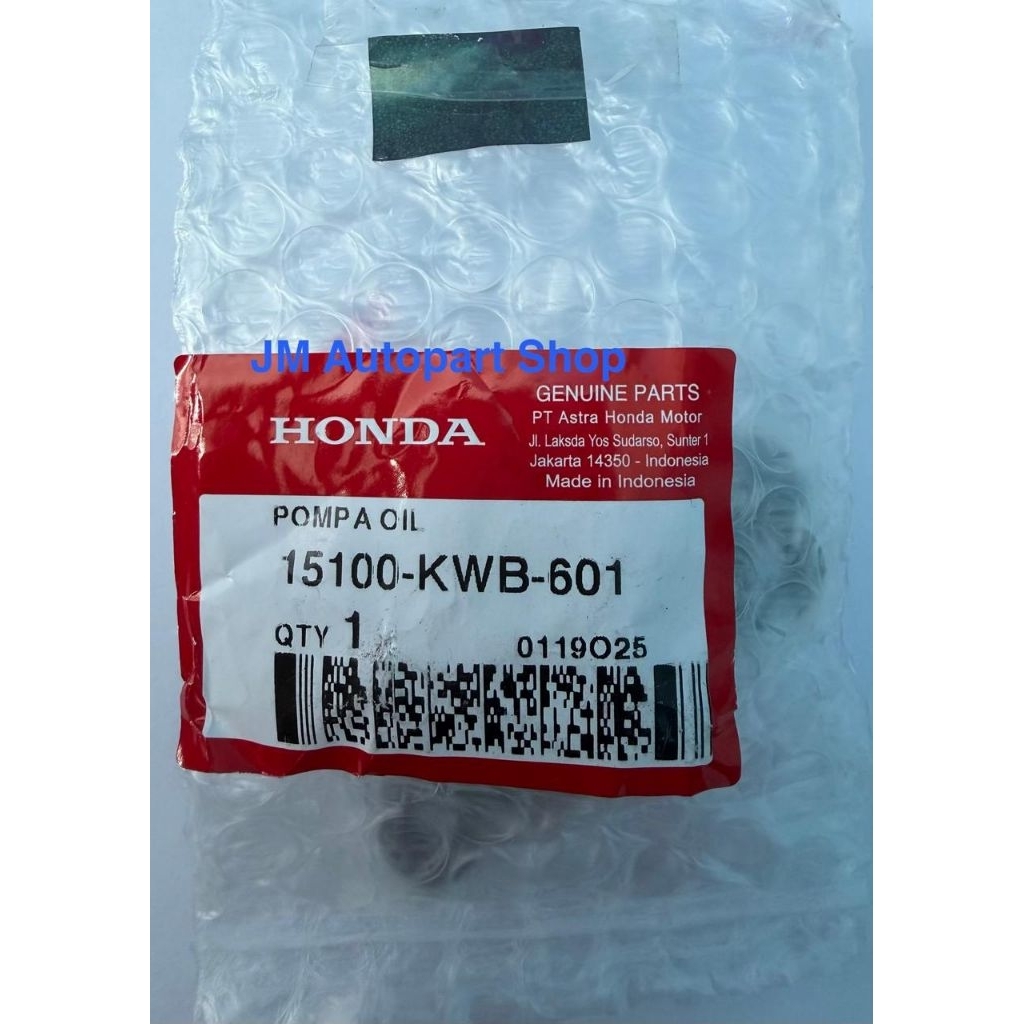 Pompa Oli Honda New Blade | Kode: 15100 KWB 601