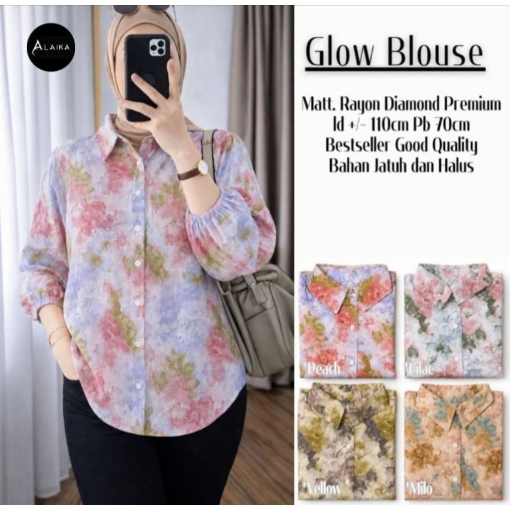 Atasan Wanita Motif Bunga Korean Busui Jumbo