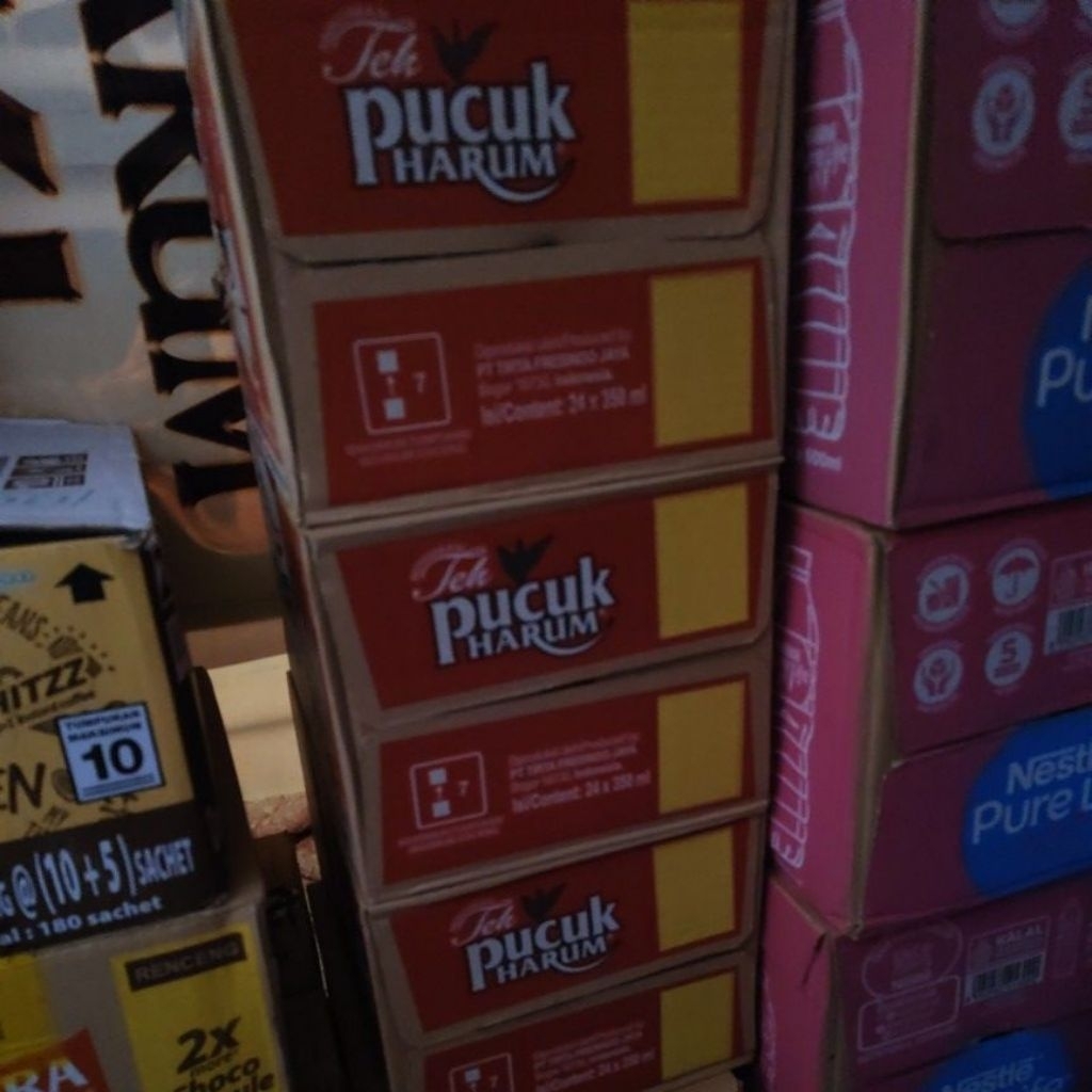teh pucuk harum 350ML 1 KARTON