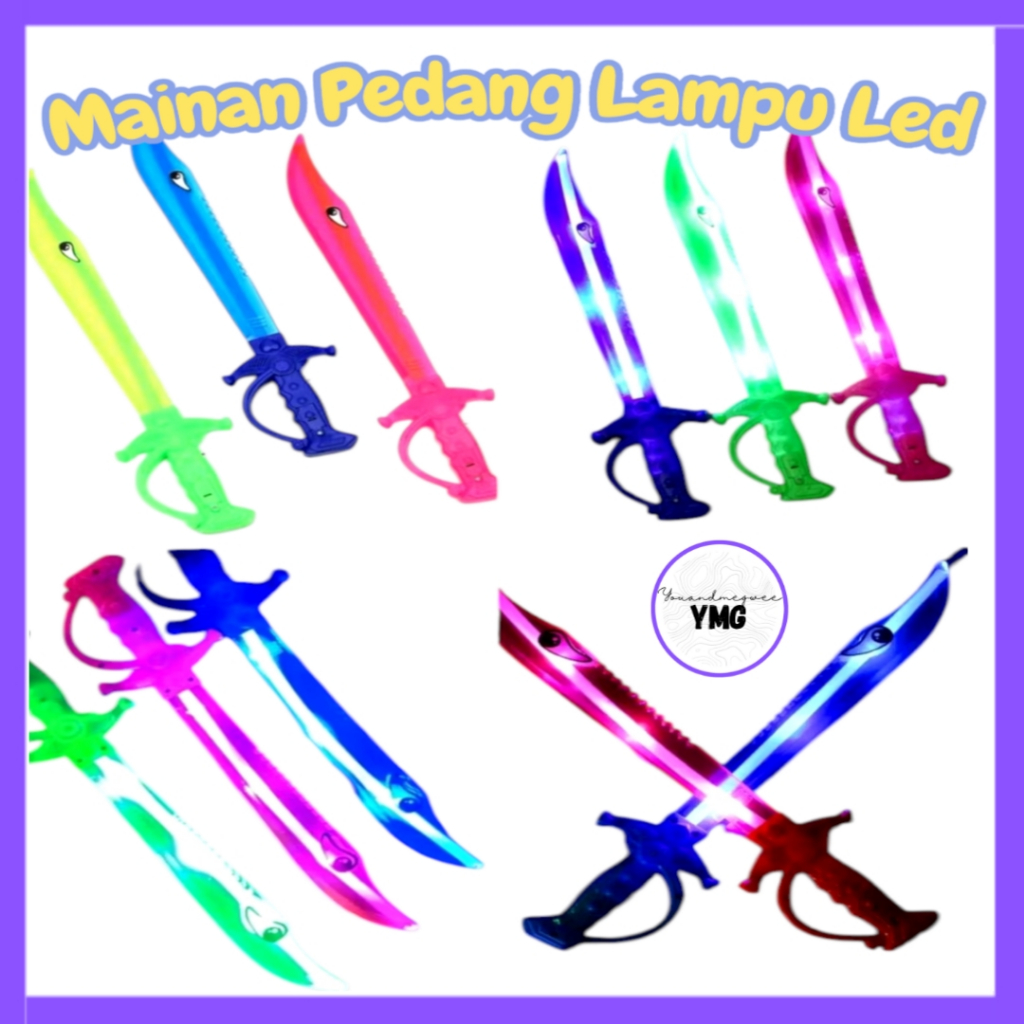 (YMG)Mainan Anak Pedang Lampu Led / Mainan Anak Lampu Stick