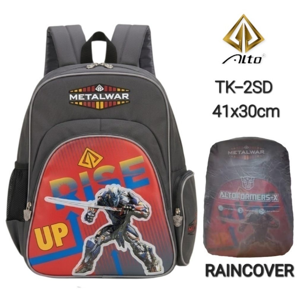 Tas Ransel Sekolah Anak Laki/Cowok TK SD ALTO Original Tas Karakter Tas Gendong/Punggung