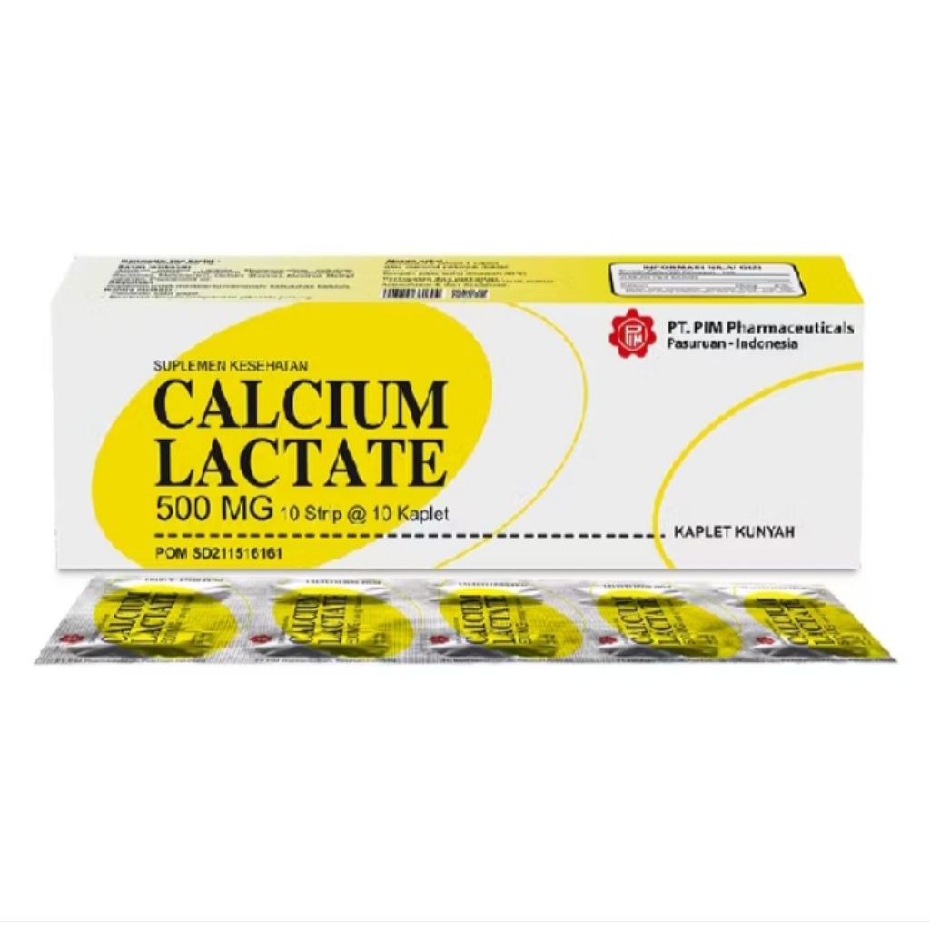 Calcium Lactate PIM 10 Tablet