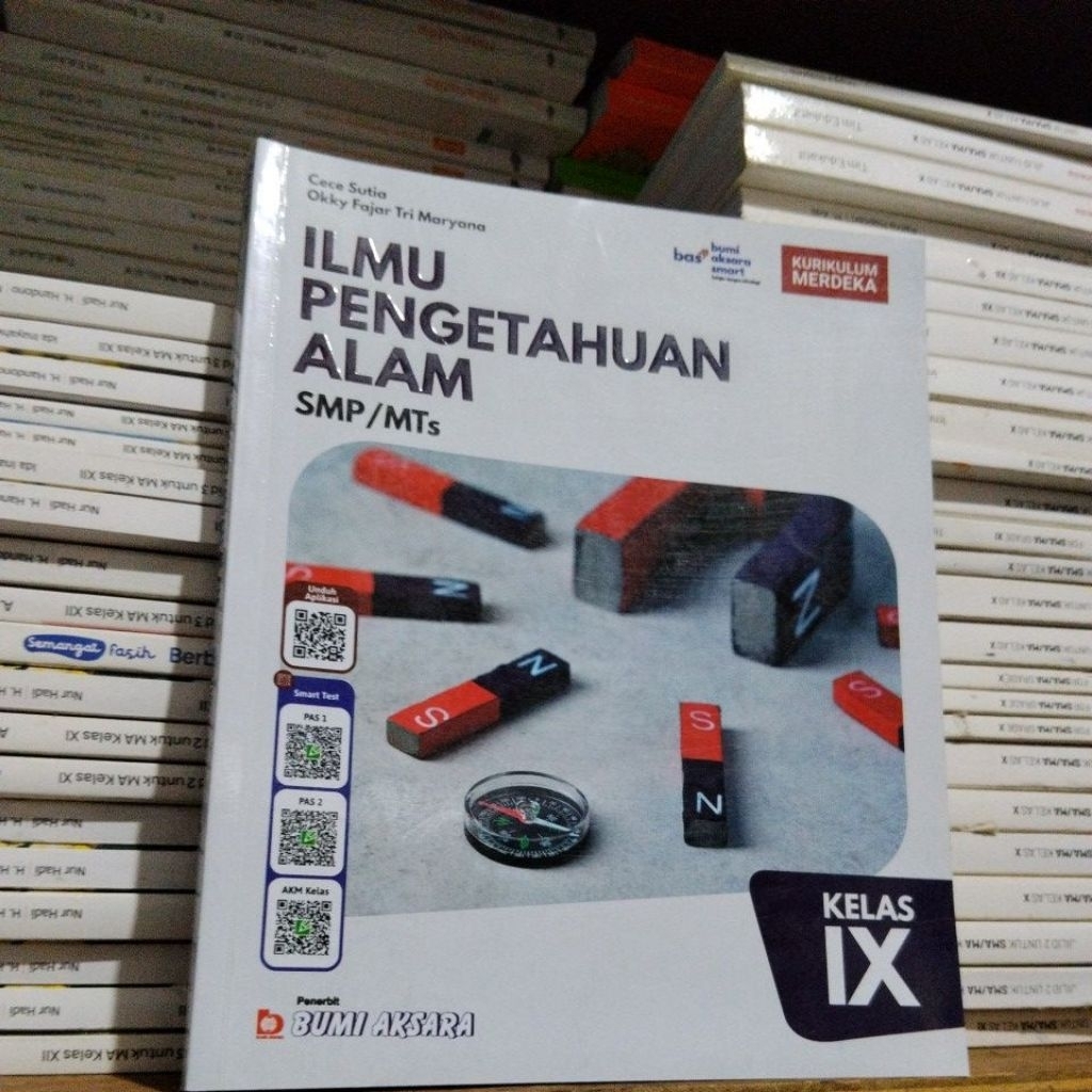 buku bekas bumi aksara smp kelas 9 ipa / ilmu pengetahuan alam