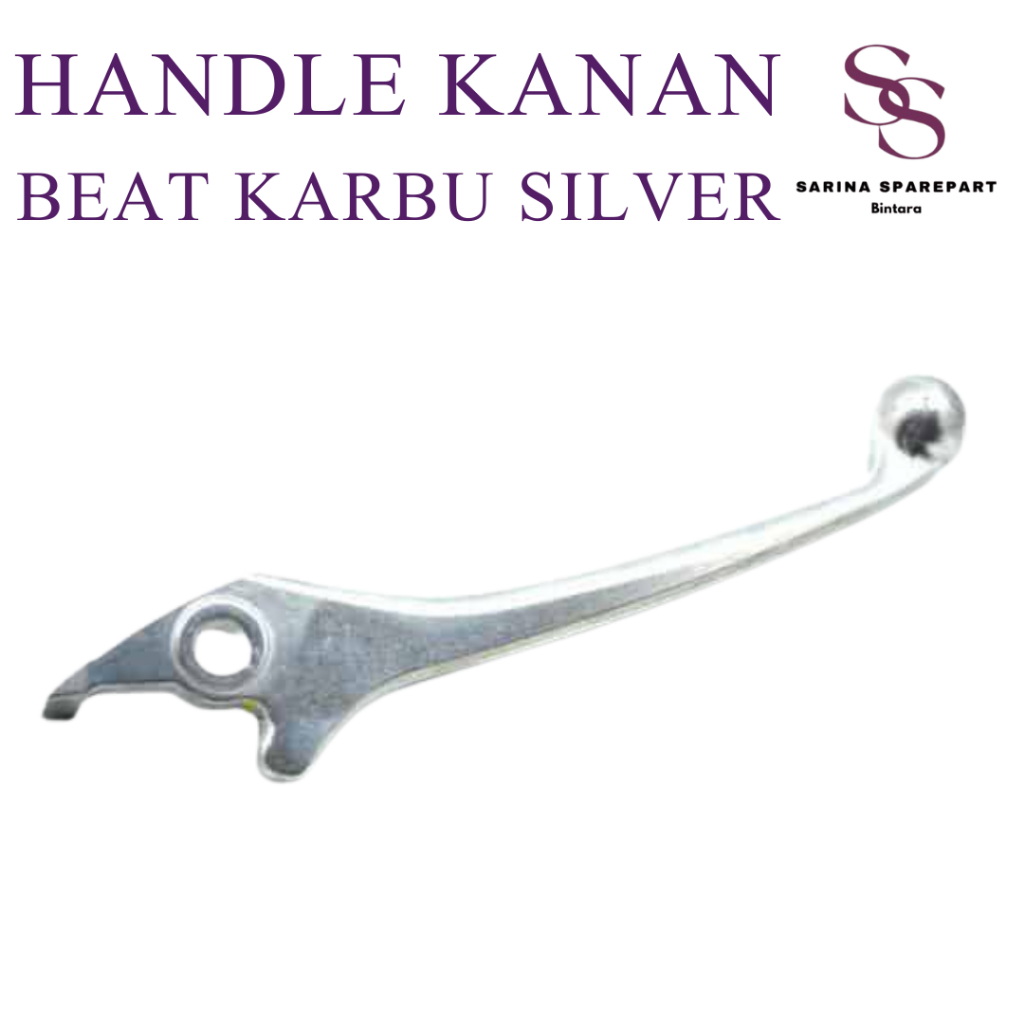Handle rem kanan honda beat karbu handle kanan beat karbu lama KVY silver handle rem depan