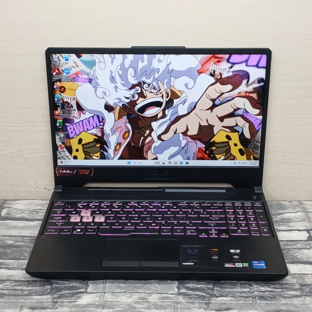 LAPTOP ASUS TUF GAMING F15 FX506HEB INTEL CORE I7-11600H 8GB SSD 512GB RTX 3050 Ti