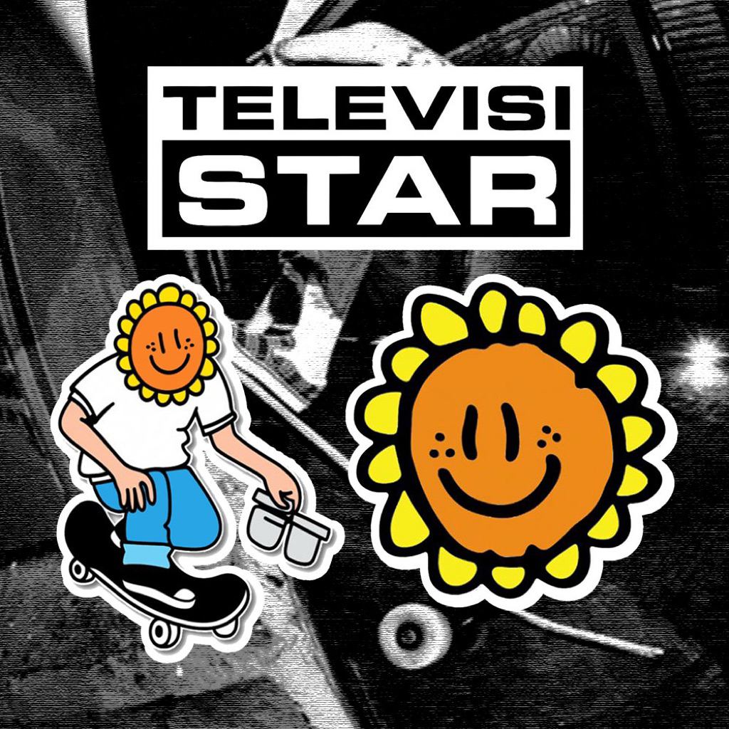 STICKER TELEVISI STAR