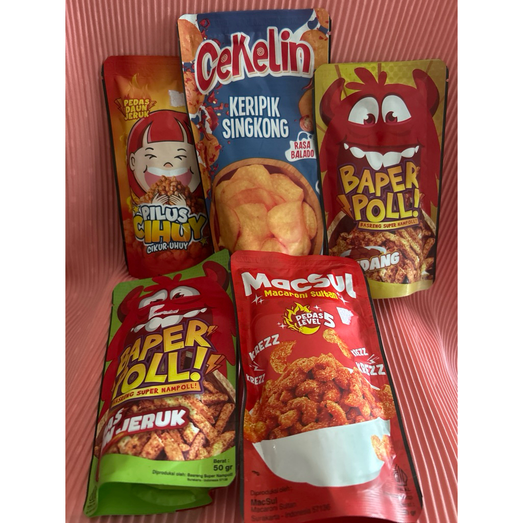 Snack Cekelin Bundling Pedas
