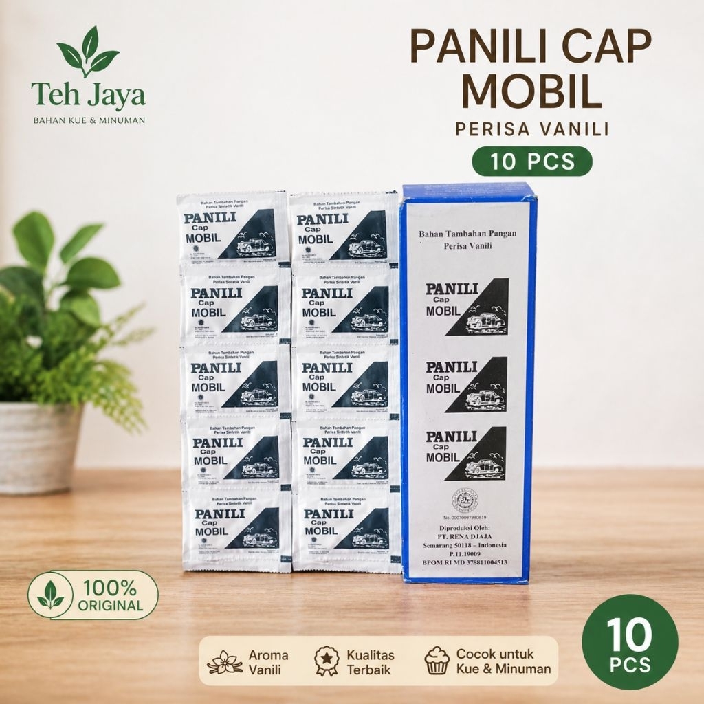 Vanilli Cap Mobil 10 pcs