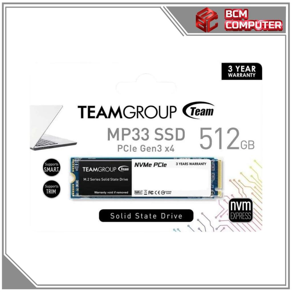 Team MP33 512GB SSD NVMe M.2 / M2 512 GB - NVMe 512GB