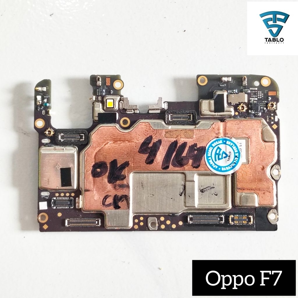 mesin oppo f7 hidup normal sudah servce