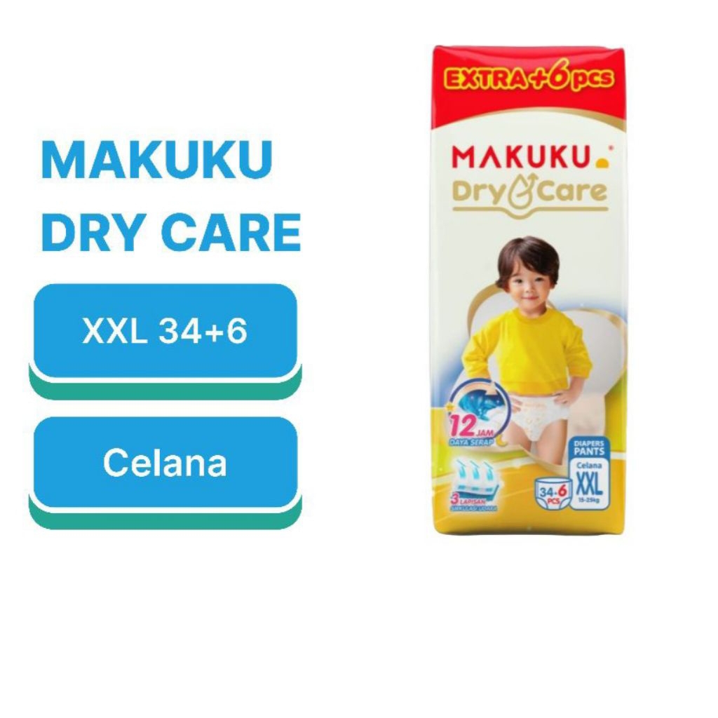 makuku Dry Care XXL 34+6