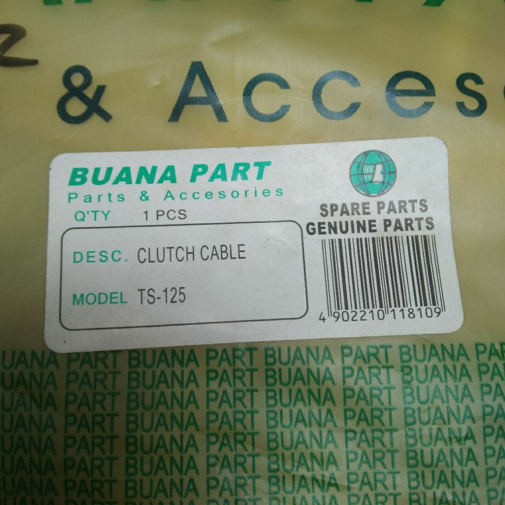 Kabel kopling ts 125 merk BUANA PARTS
